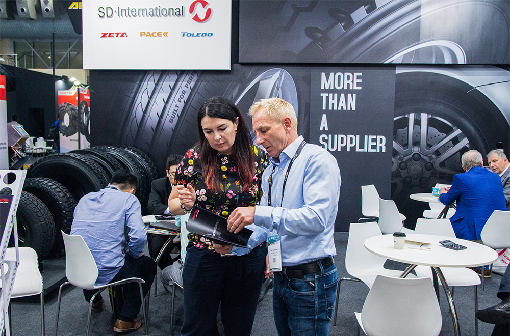 ZETA made its debut at the 2019 Tyrexpo Asia in Singapore