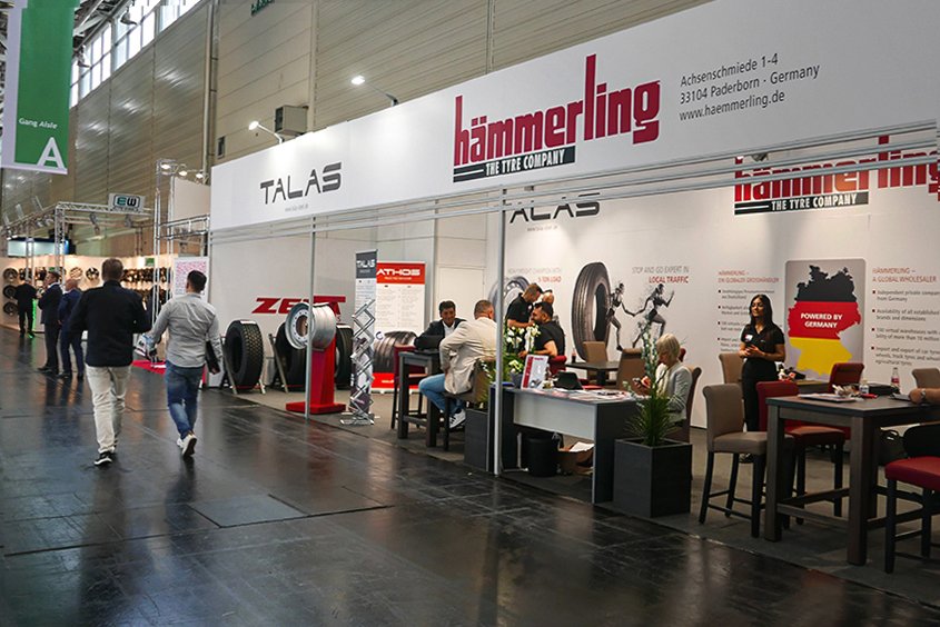 Hammerling Promotes Zeta Brand at The Tire Cologne 2022